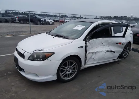 2007 Scion Tc z USA, uszkodzony, nr VIN JTKDE177470200636